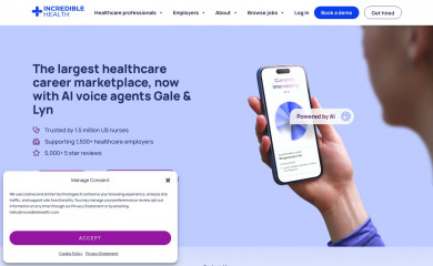 incrediblehealth.com screenshot