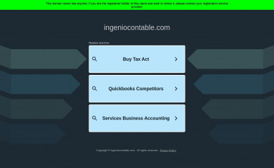 ingeniocontable.com screenshot