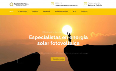 ingeniarenovables.com screenshot