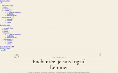 ingridlemmer.fr screenshot