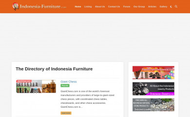 indonesia-furniture.com screenshot
