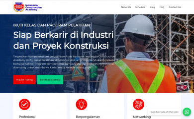 indonesiaconstruction.academy screenshot