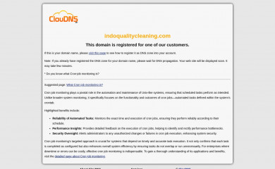 indoqualitycleaning.com screenshot