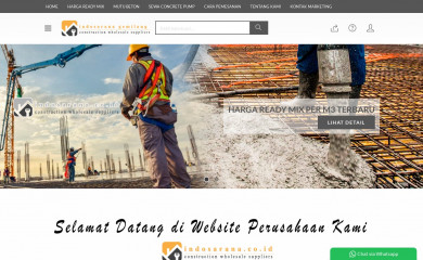 indosarana.co.id screenshot