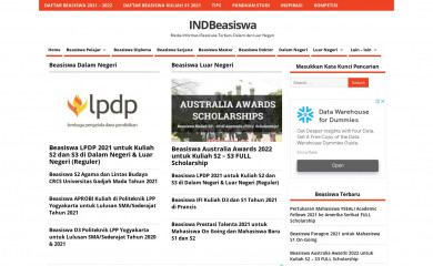 indbeasiswa.com screenshot