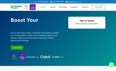 indeedseo.com screenshot