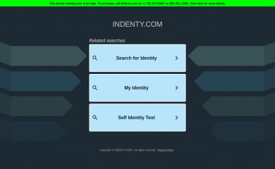 indenty.com screenshot