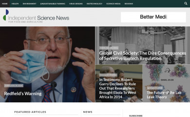 independentsciencenews.org screenshot