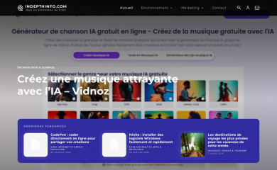 indepthinfo.com screenshot