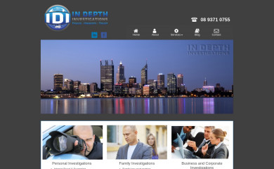 indepthinvestigations.com.au screenshot