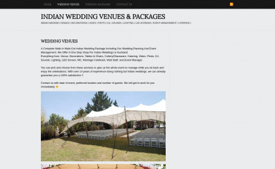 indian-wedding.co.nz screenshot