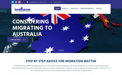 indianaconsultants.com.au screenshot