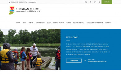 indianadisciples.org screenshot