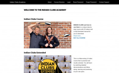 indianclubsacademy.com screenshot