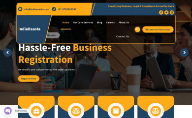 indiaraasta.com screenshot