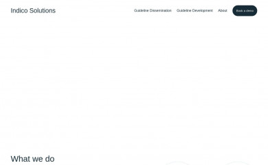 indicoebm.com screenshot