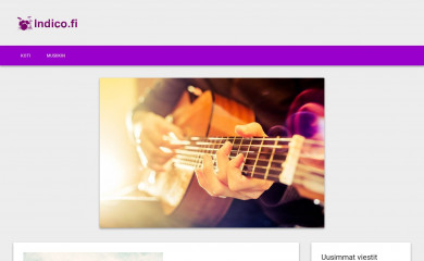 indico.fi screenshot