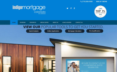 indigocolorado.com screenshot
