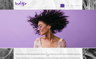 indigohairgallery.com.au screenshot