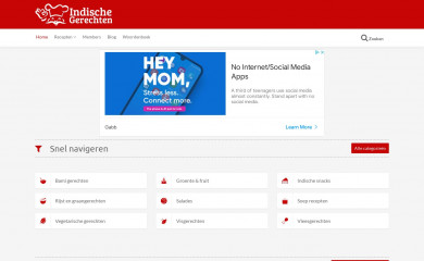 indischegerechten.com screenshot