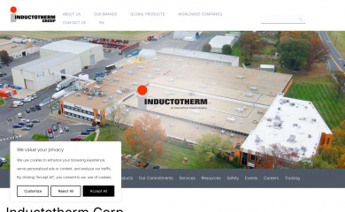 inductotherm.com screenshot