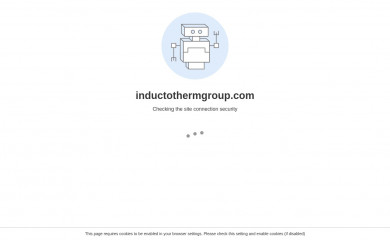 https://www.inductothermgroup.com screenshot