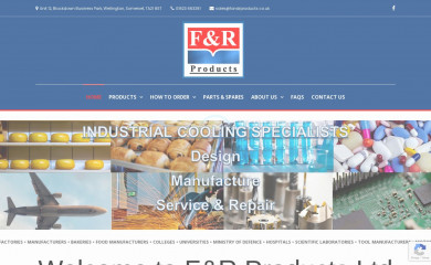 industrialcoolers.co.uk screenshot