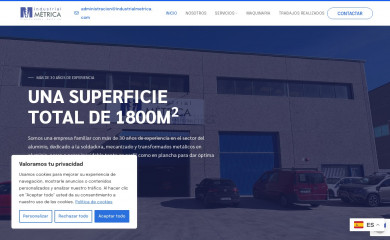 industrialmetrica.com screenshot