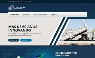 industriasbaco.com screenshot