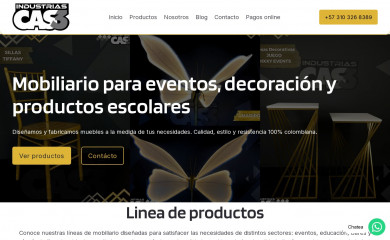industriascas3.com.co screenshot