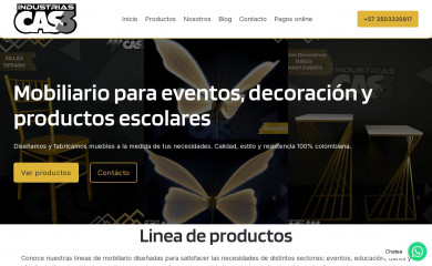 industriascas3.com.co screenshot