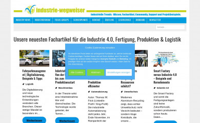 industrie-wegweiser.de screenshot