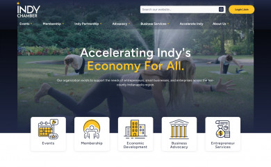 indychamber.com screenshot