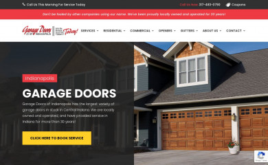 indyelitegaragedoors.com screenshot