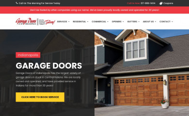indyelitegaragedoors.com screenshot