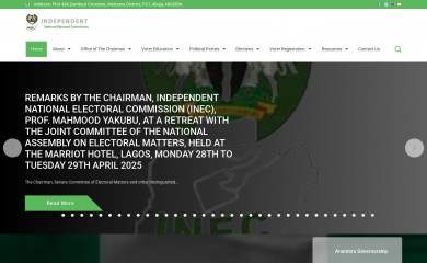 inecnigeria.org screenshot
