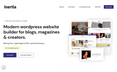https://inertiawp.com screenshot