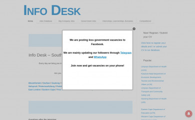 info-desk.co.za screenshot