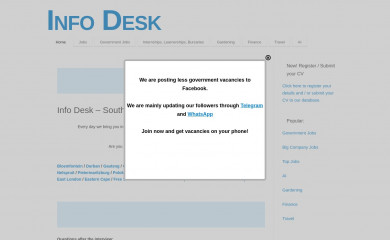 info-desk.co.za screenshot