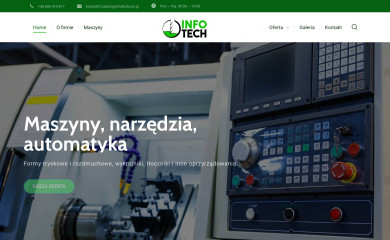 infotechcnc.pl screenshot