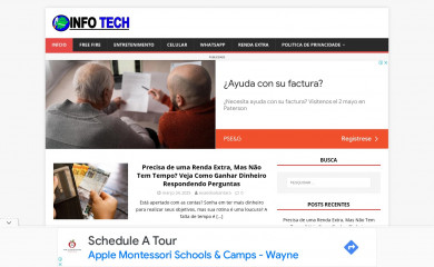 infotechtutoriais.com screenshot