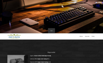 infoazis.hu screenshot