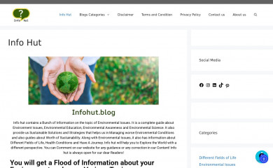 infohut.blog screenshot