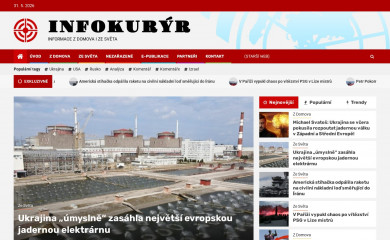 infokuryr.cz screenshot