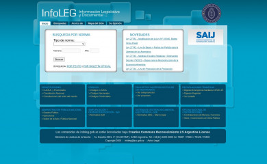 infoleg.gob.ar screenshot