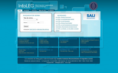 infoleg.gob.ar screenshot