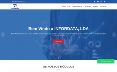 infordata.co.mz screenshot