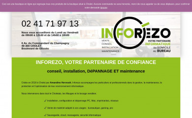 inforezo.fr screenshot