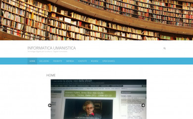 informaticaumanistica.com screenshot
