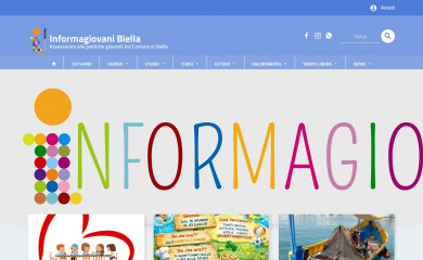 informagiovanibiella.it screenshot